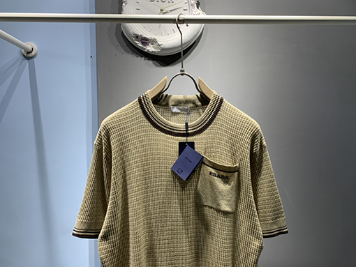 プラダスーパーコピー コットンジャカードニットTシャツ