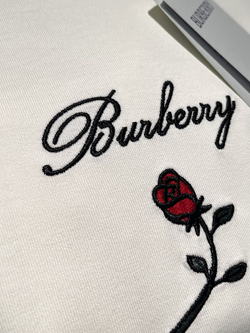 バーバリースーパーコピー  新しいローズコットン半袖Tシャツ