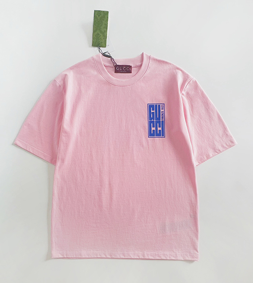 グッチスーパーコピー  新しいファッションプリント半袖Tシャツ