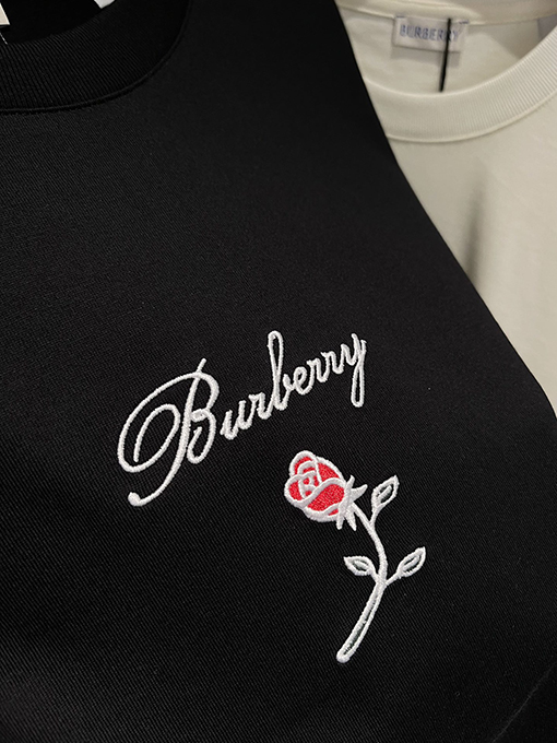 バーバリースーパーコピー  新しいローズコットン半袖Tシャツ