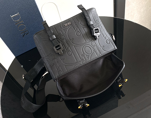 ディオールスーパーコピー  ジャカードプリントChristian Diorロゴ入りナイロンショルダーバッグ