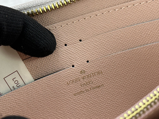 ルイヴィトン  モノグラムコーティングキャンバスジッパー財布 M80361 M60017