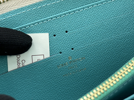 ルイヴィトン  モノグラムコーティングキャンバスジッパー財布 M80361 M60017
