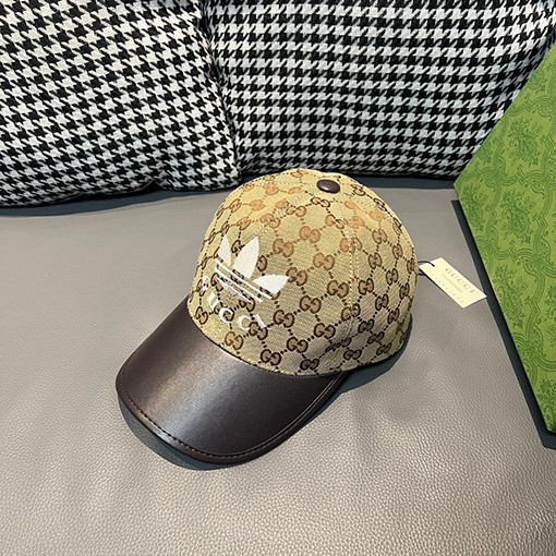 Adidas X Gucci  新しいクラシックファッションロゴサンハット