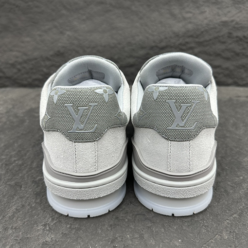ルイヴィトン    ダミエ3 Dデニム LV アルファベットスニーカー