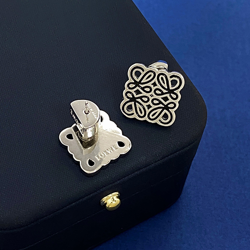 ロエベ  ジオメトリックスクエアピアス