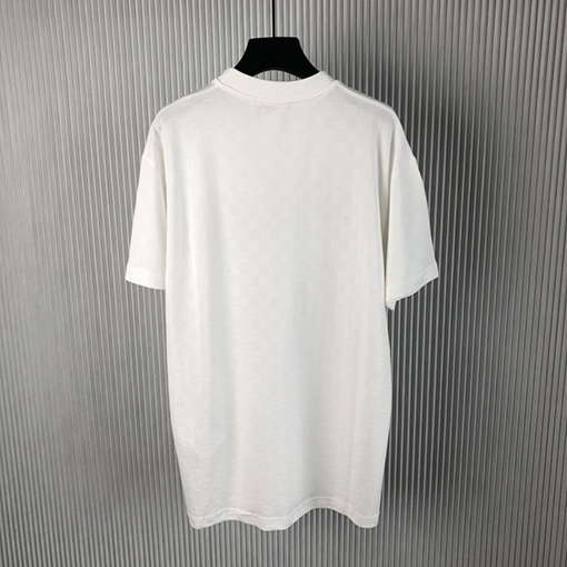 ルイヴィトンコピー 新しい DAMIER パールコットン半袖Tシャツ