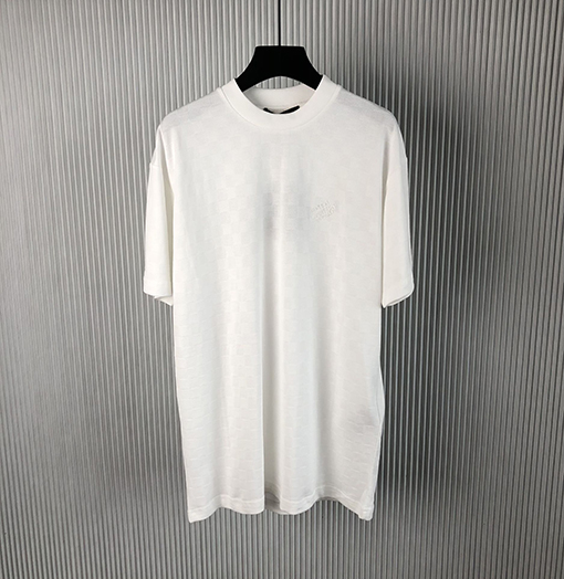 ルイヴィトンコピー 新しい DAMIER パールコットン半袖Tシャツ