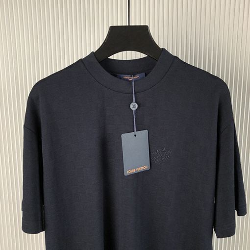 ルイヴィトンコピー 新しい DAMIER パールコットン半袖Tシャツ