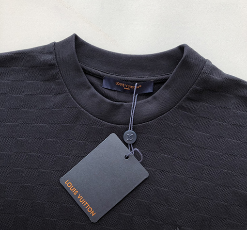 ルイヴィトンコピー 新しい DAMIER パールコットン半袖Tシャツ