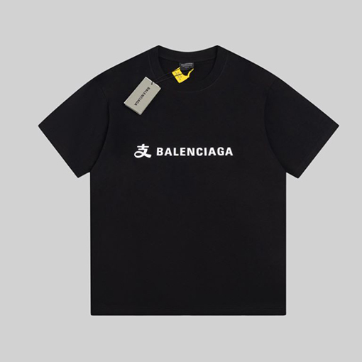バレンシアガ  アリペイコラボプリント半袖Tシャツ