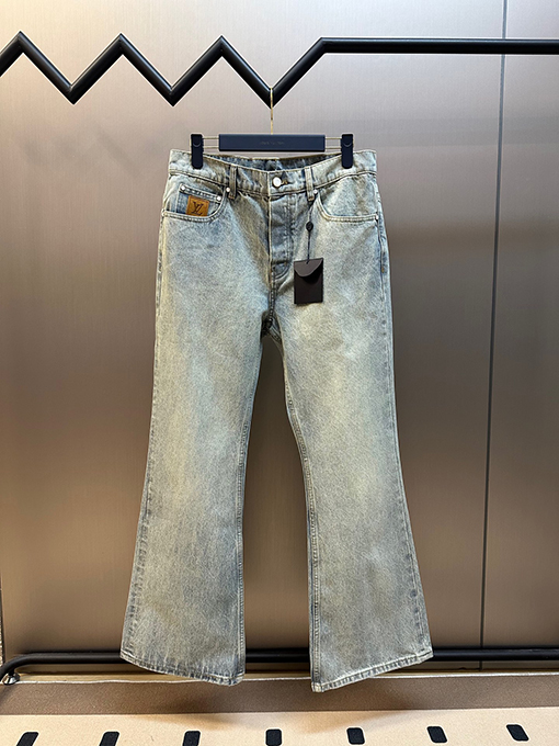 ルイヴィトンスーパーコピーブーツカットデニムパンツ