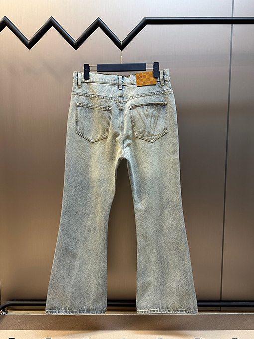 ルイヴィトンスーパーコピーブーツカットデニムパンツ