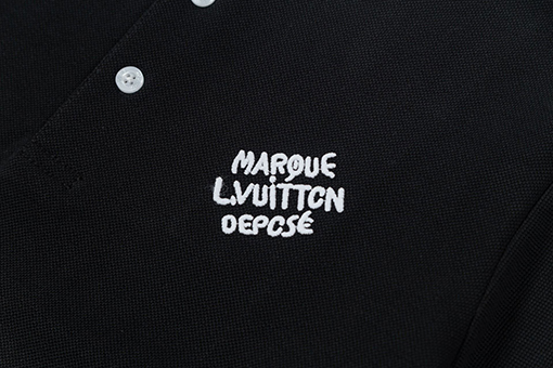 ルイヴィトンスーパーコピーMarque L.Vuitton déposée刺繍半袖 Tシャツの通販