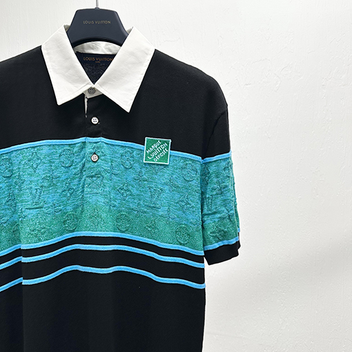 ルイヴィトンスーパーコピーパッチワークモノグラム ニット 半袖 Tシャツの通販
