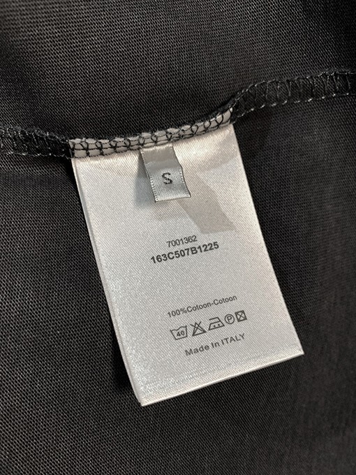 ディオール雑誌表紙丸首半袖Tシャツ