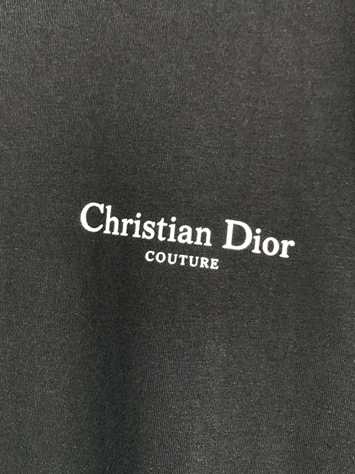 ディオールスーパーコピー新しいスズランのアルファベットのラウンドネック半袖Tシャツ