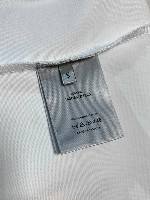 ディオール雑誌表紙丸首半袖Tシャツ