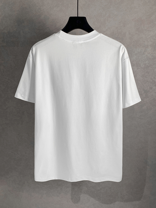 ディオール雑誌表紙丸首半袖Tシャツ
