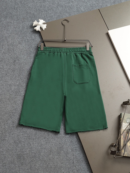 ロエベクラシックなロゴ刺繍ショーツ