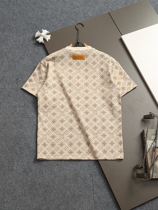 ルイヴィトンフルプリント半袖Tシャツ