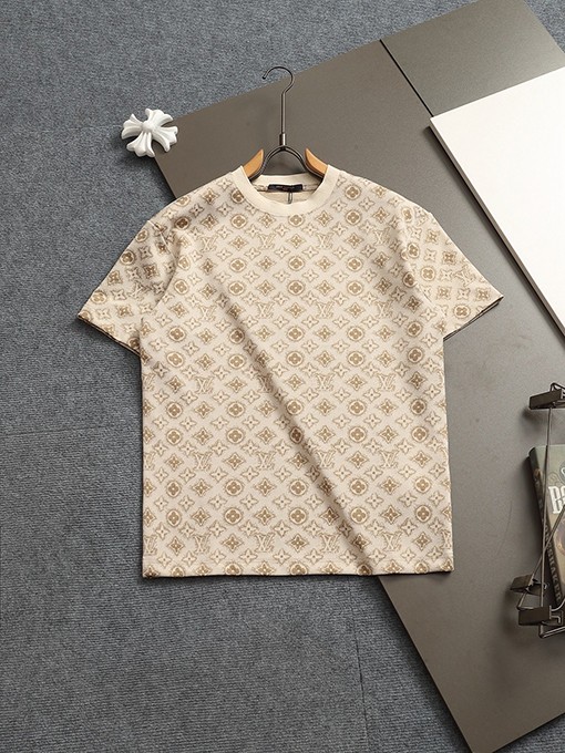 ルイヴィトンフルプリント半袖Tシャツ