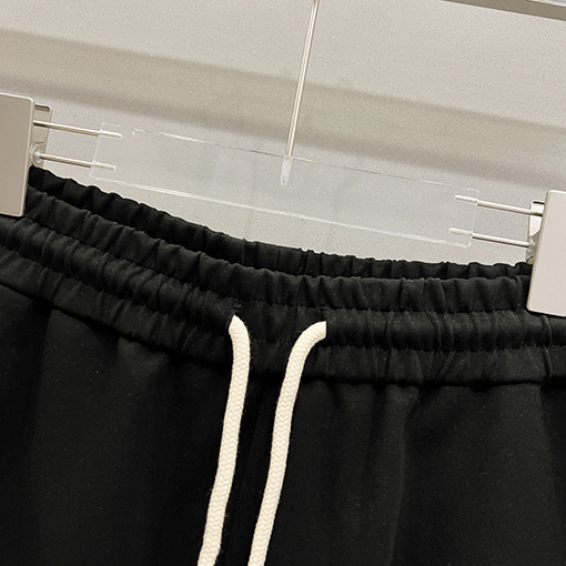 グッチクラシックなダブルGアルファベットロゴウェビングショーツ