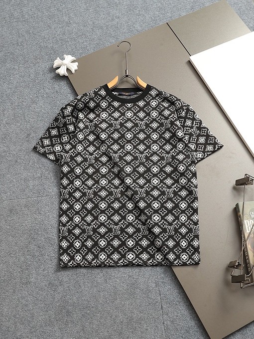 ルイヴィトンフルプリント半袖Tシャツ