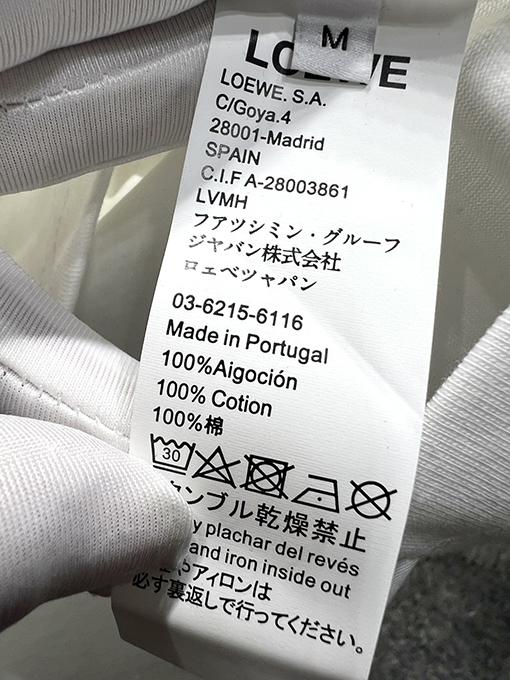 ロエベ限定半袖Tシャツ