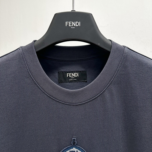 フェンディ刺繍半袖Tシャツ