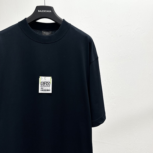 バレンシアガスーパーコピー520ステッカー半袖Tシャツ