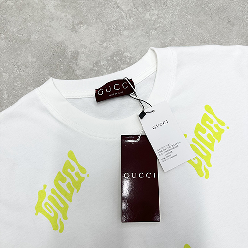 グッチフルプリント半袖Tシャツ