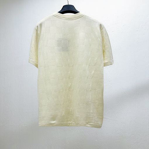 ルイヴィトンチェック柄半袖Tシャツ