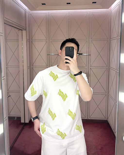 グッチフルプリント半袖Tシャツ