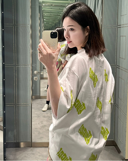 グッチフルプリント半袖Tシャツ