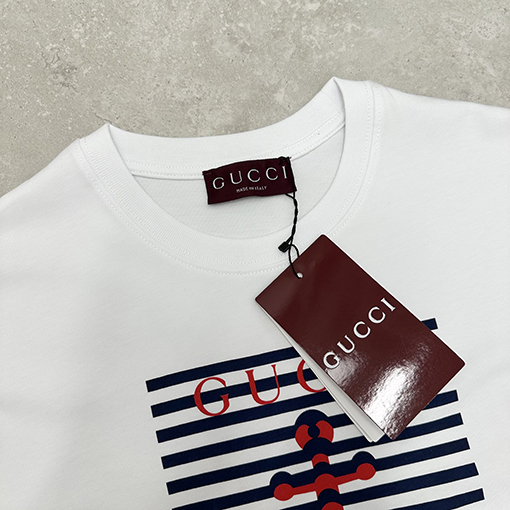 グッチコピーアンカープリント半袖Tシャツ