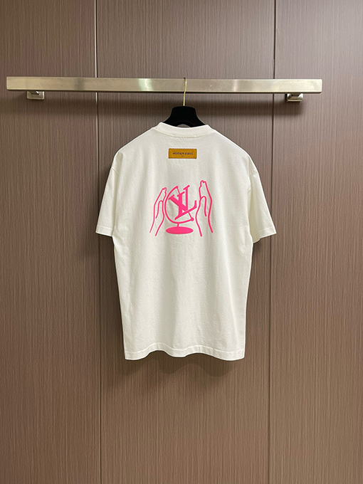 ルイヴィトンプリント半袖Tシャツ