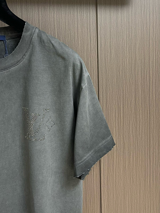 ルイヴィトンクローバープリント半袖Tシャツ