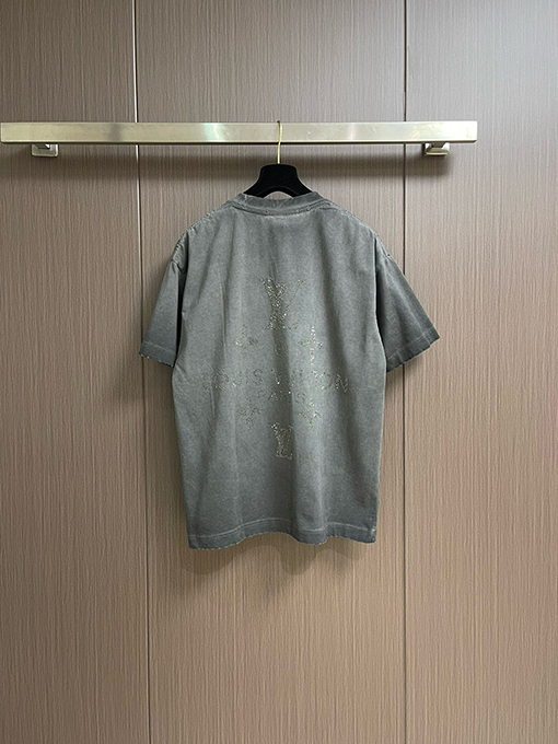 ルイヴィトンクローバープリント半袖Tシャツ