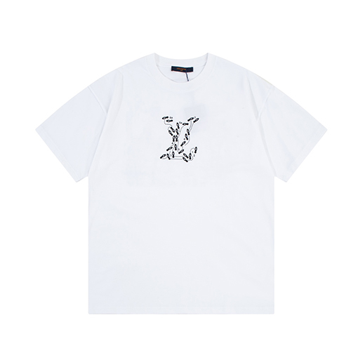 ルイヴィトン前後プリントLOGOTシャツ