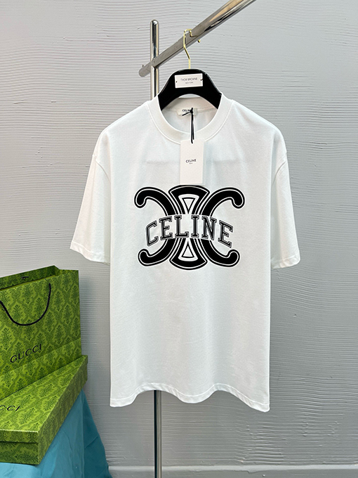 セリーヌスーパーコピー25SSクラシックカラーTシャツ