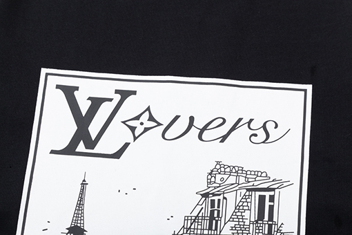 ルイヴィトン風景画像フルプリントTシャツ