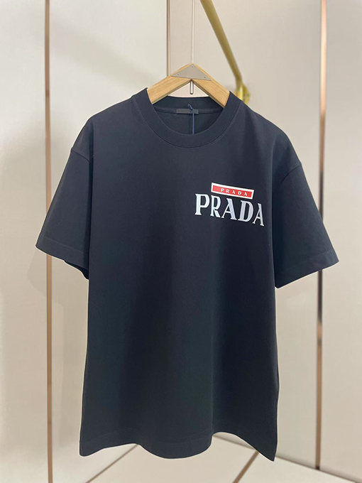 プラダ新しい赤いOEM Tシャツ
