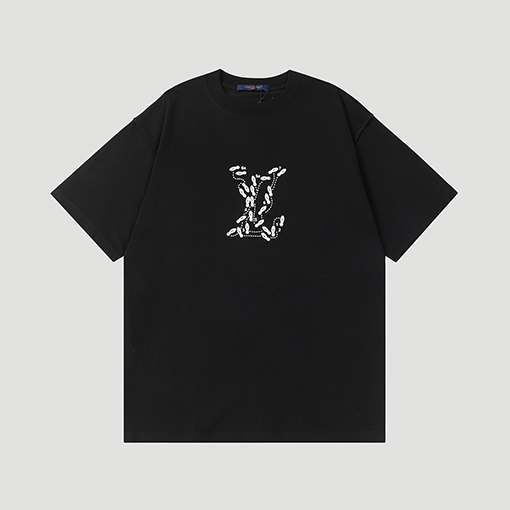 ルイヴィトン前後プリントLOGOTシャツ