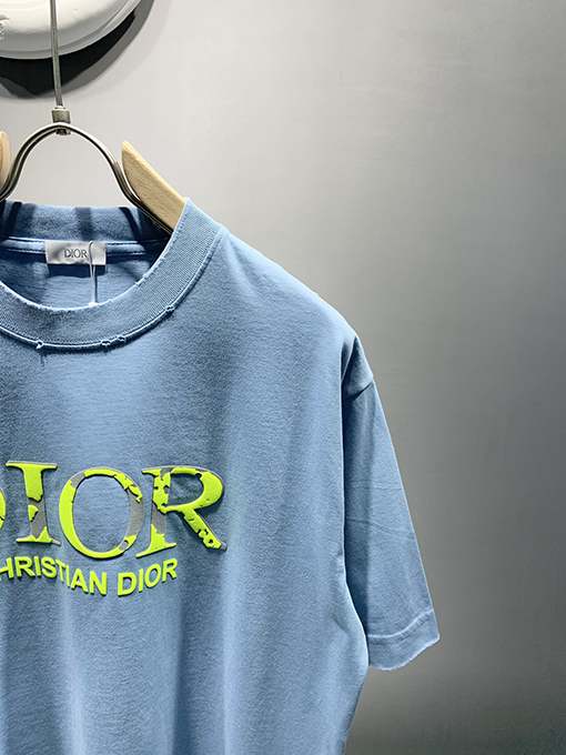 ディオール新しい3 DロゴプレスTシャツ
