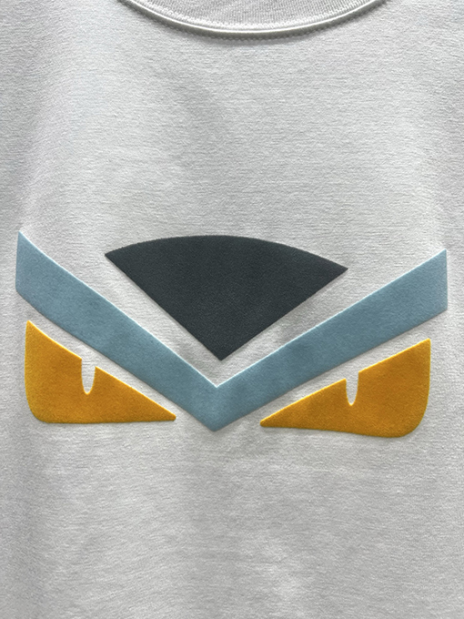 フェンディスーパーコピー新しいモンスターロゴベストTシャツ