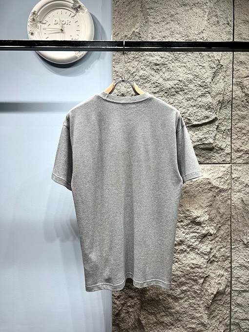 サンローランコピー小さな刺繍半袖Tシャツ