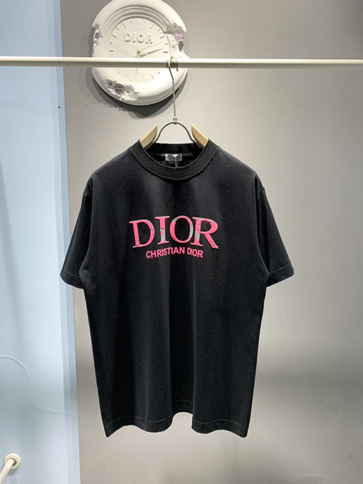 ディオール新しい3 DロゴプレスTシャツ