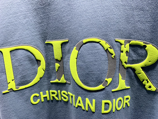 ディオール新しい3 DロゴプレスTシャツ