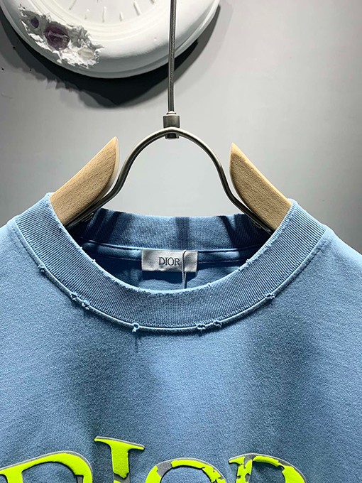 ディオール新しい3 DロゴプレスTシャツ